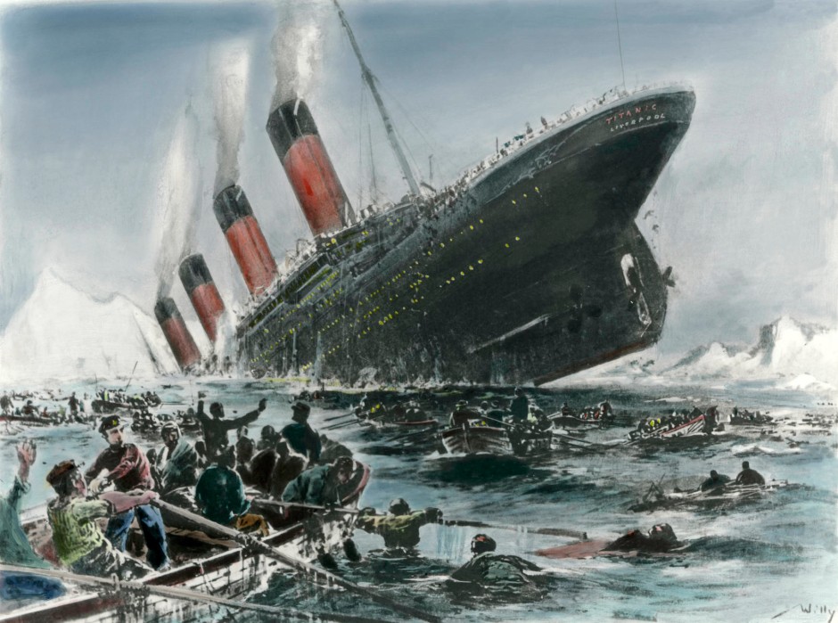 Untergang der Titanic Eine Katastrophe Wirtschaft FAZ