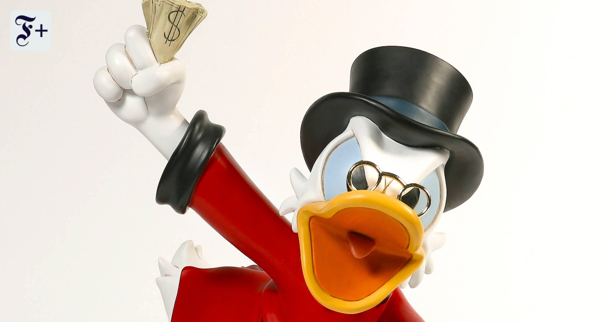 Wie Dagobert Duck zu seinem Vermögen gekommen ist