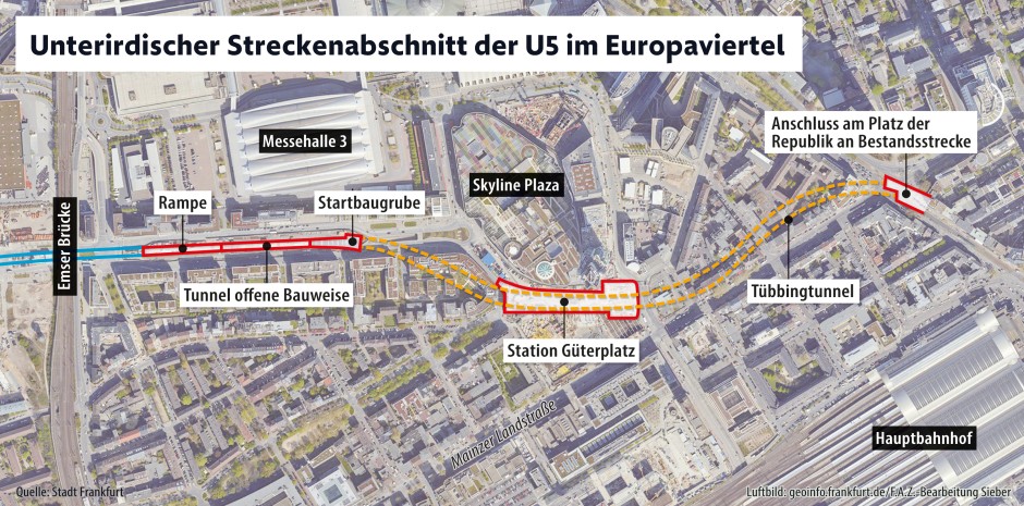 Bilderstrecke zu: Erweiterung der U5: Erste Tunnelröhre ins