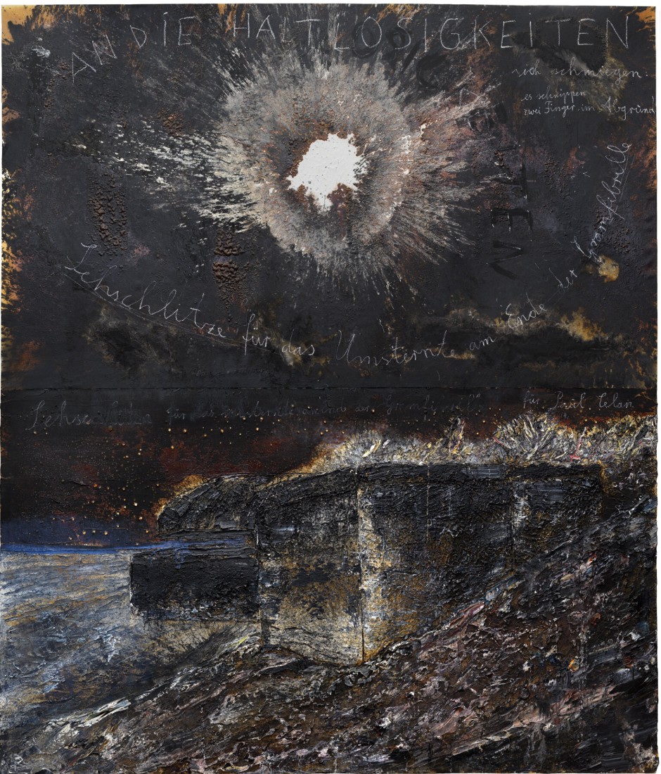 Anselm Kiefers „An die Haltlosigkeiten“, 2021
