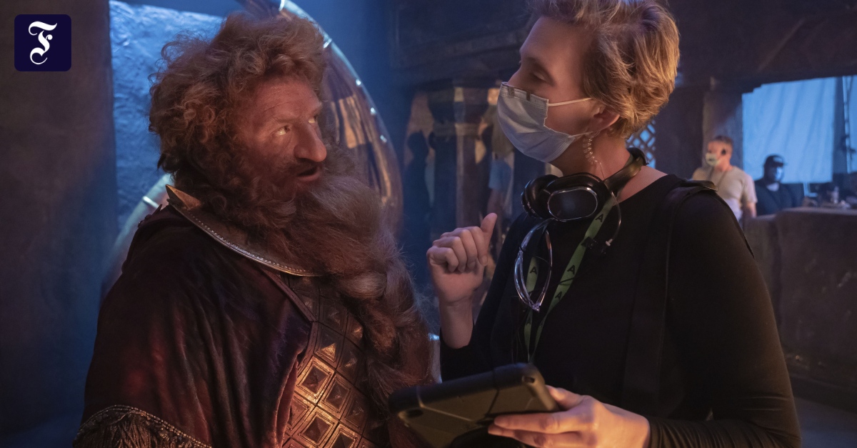 Herr der Ringe Leith McPherson lehrt Elbisch am Set