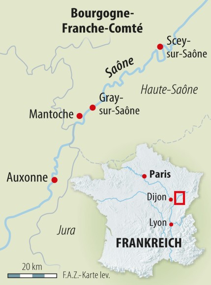 Bilderstrecke zu: Mit dem Hausboot auf der Saône im tiefsten Frankreich ...