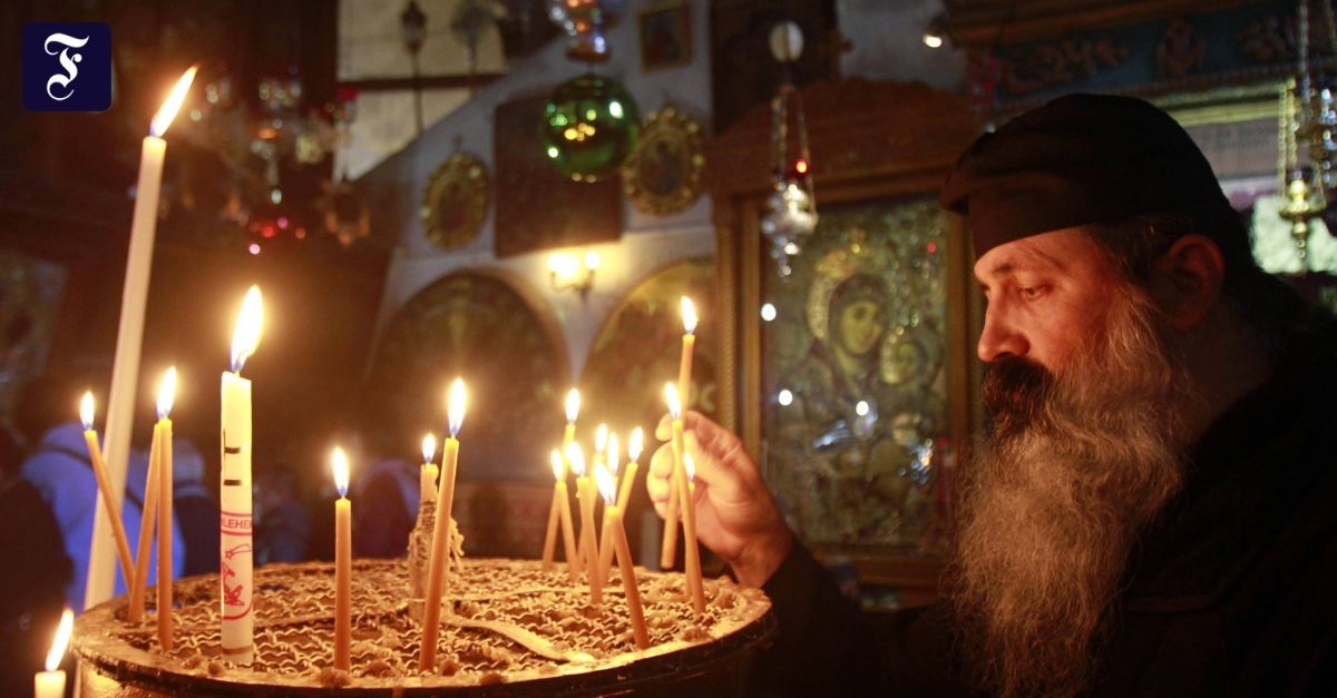 Weihnachten 2022 Griechisch Orthodox Bethlehem Weihnachten im Heiligen Land Aktuell FAZ