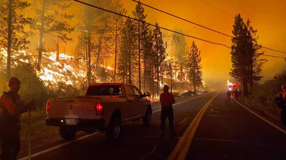 Bild zu: Waldbrände in Kanada und USA: Notstand im Westen - Bild 1 von ...