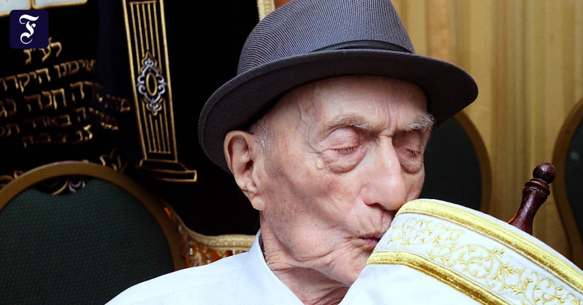 Der älteste Mann der Welt feiert Barmizwa Der älteste Mann der Welt feiert Barmizwa