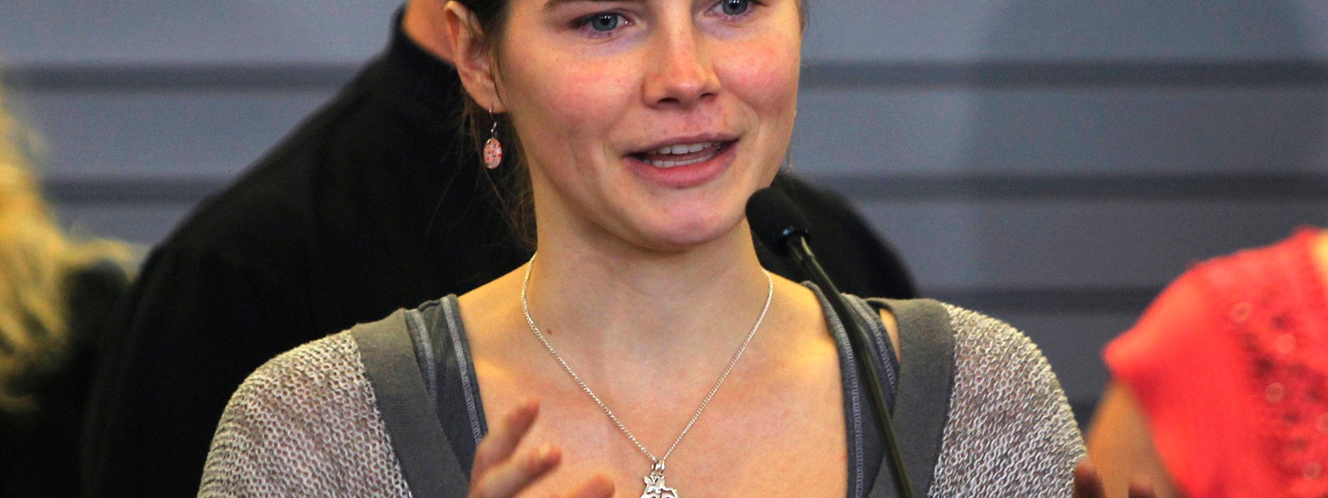 Amanda Knox Sie Legte Sich Nur Ins Gras Gesellschaft Faz