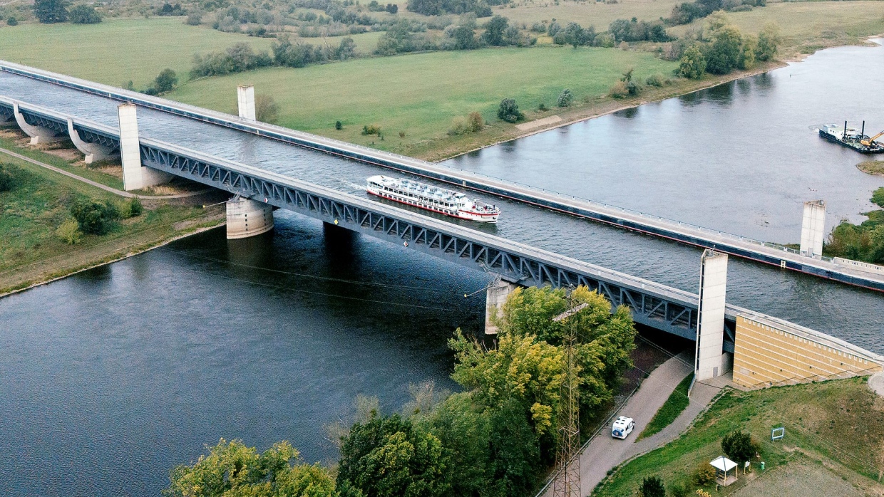 Größte Kanalbrücke