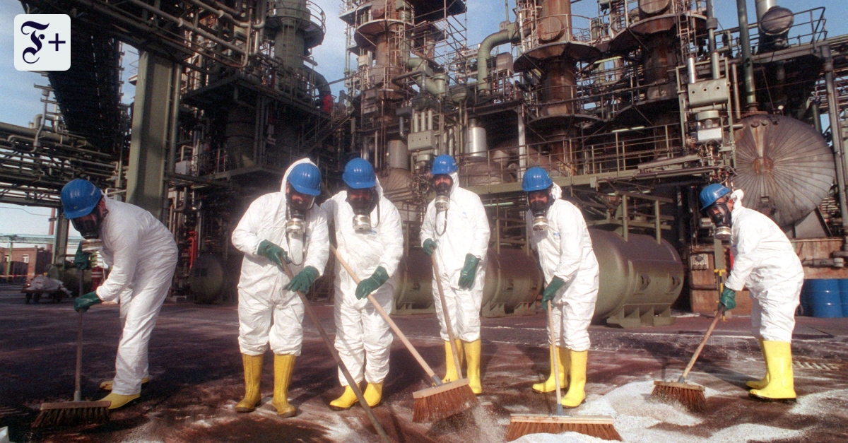 Chemieunfall der Hoechst AG im Jahr 1993 wurde nicht ernst genommen