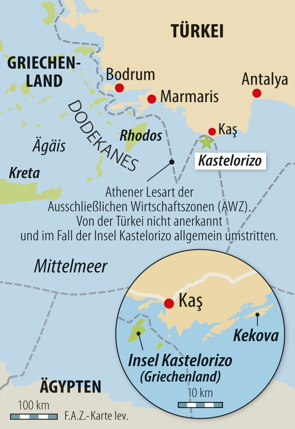 Bilderstrecke zu: Türkisch-griechische Freundschaft auf der Insel Kastelorizo - Bild 2 von 4 - FAZ