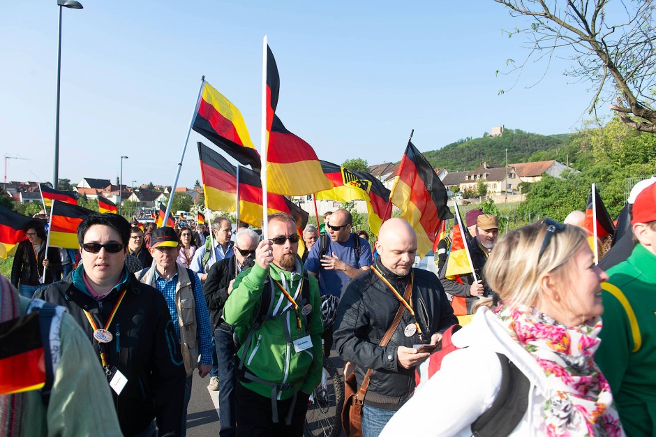 Bilderstrecke zu: „Neues Hambacher Fest“: „Zeigen, dass unser Vaterland ...