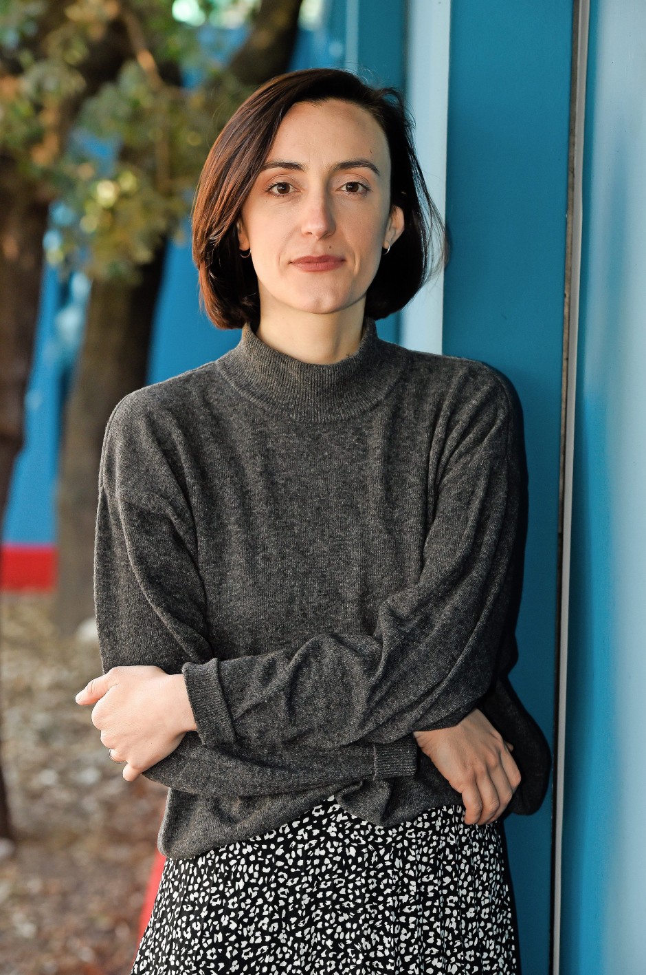 Die italienische Schriftstellerin Giulia Caminito