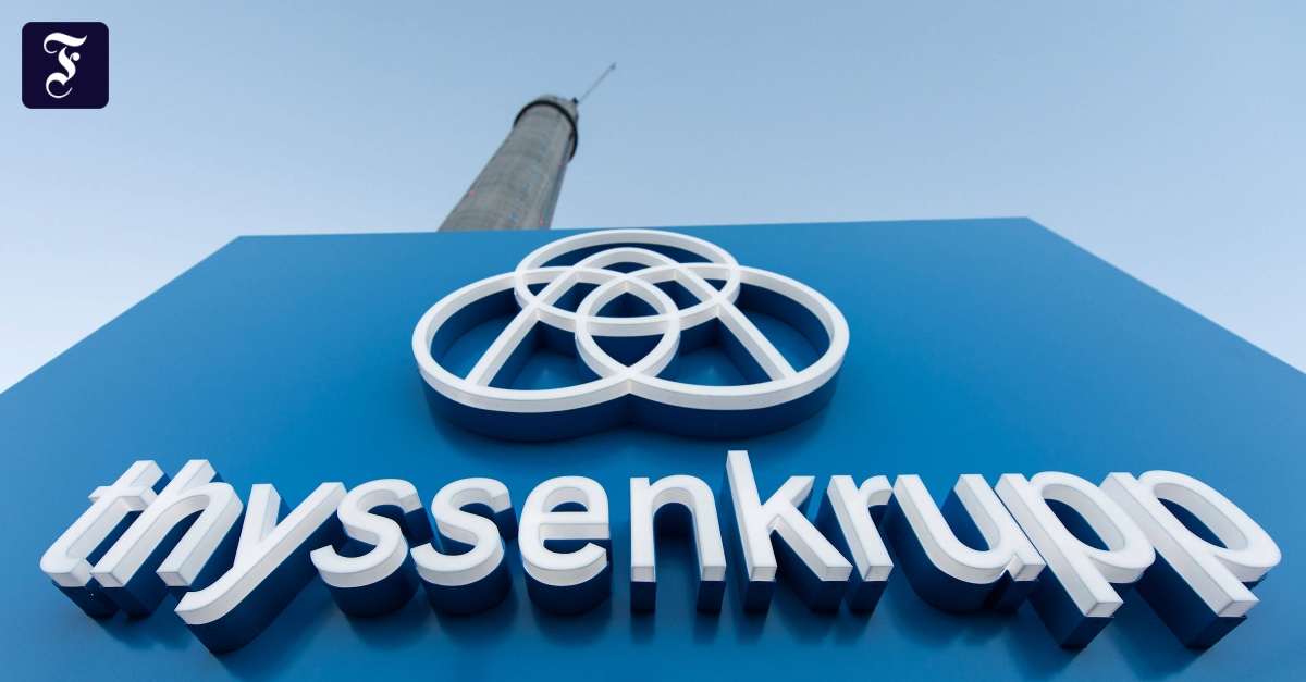 Nach Konzernaufspaltung: Thyssen-Krupp-Chef erwartet Abstieg aus Dax