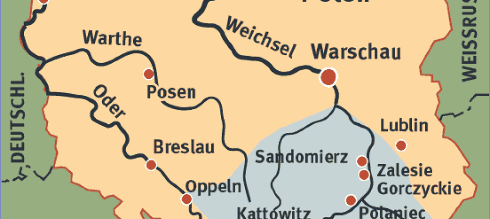 Grafik: Das Hochwasser in Polen - Gesellschaft - FAZ