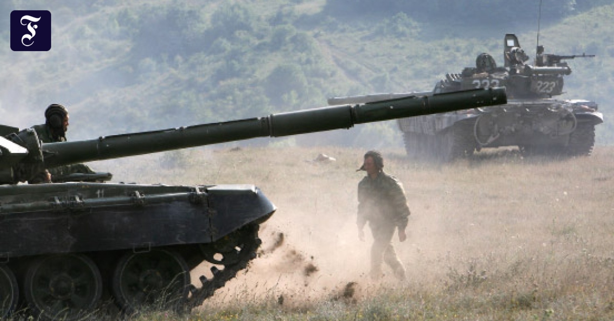 KaukasusKonflikt „Die Russen waren schon im RokiTunnel“ Ausland FAZ