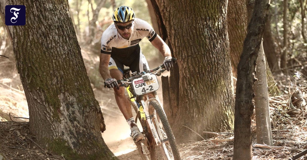 MountainbikeProfi Tim Böhme Mit festem Tritt RheinMain FAZ