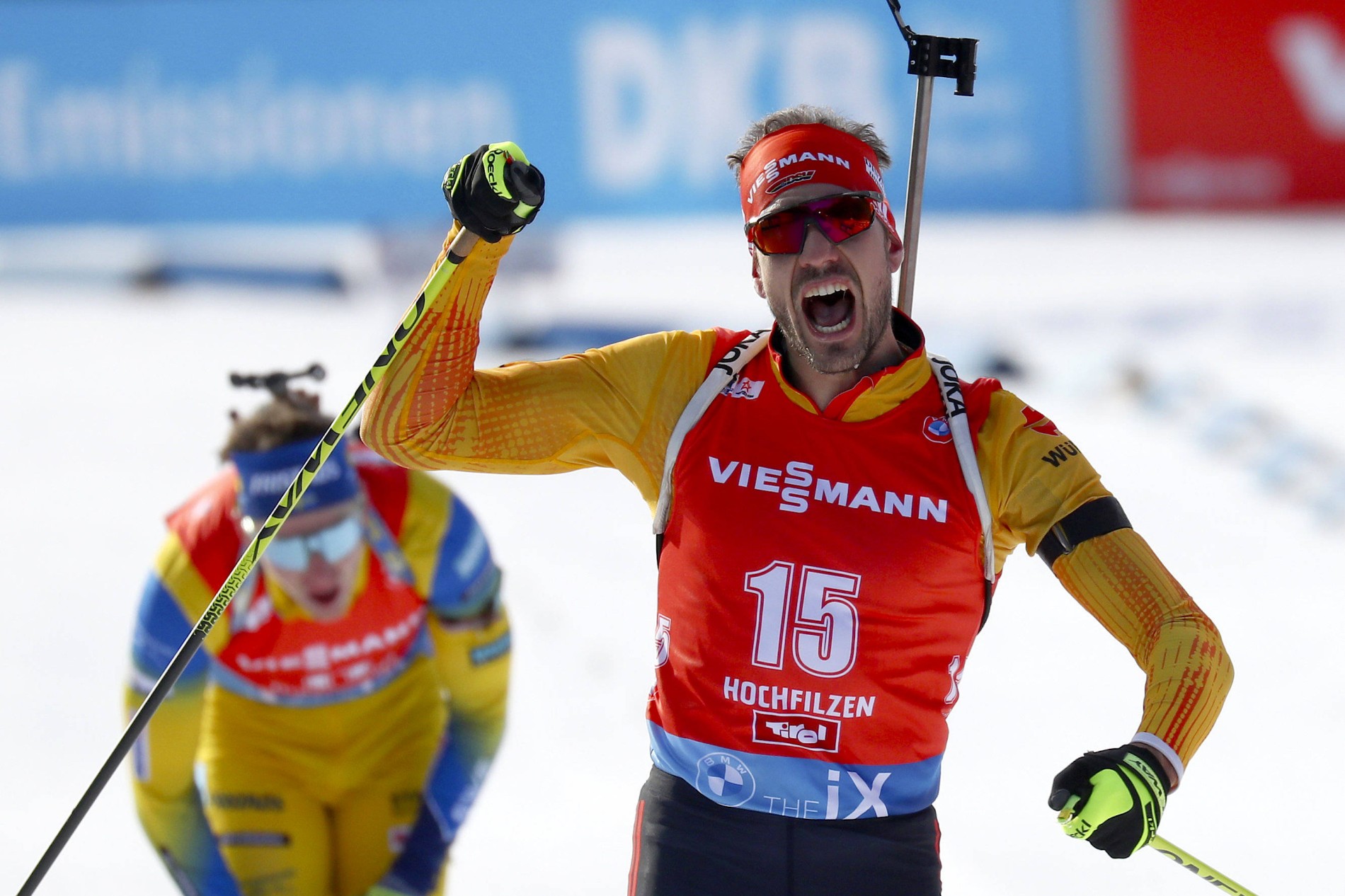 Arnd Peiffer Gewinnt Biathlon Massenstart In Hochfilzen