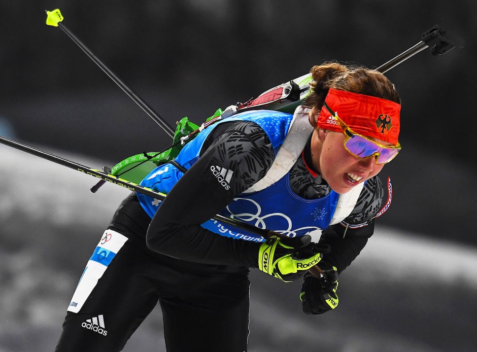 Bilderstrecke zu Biathlon DamenStaffel verpasst