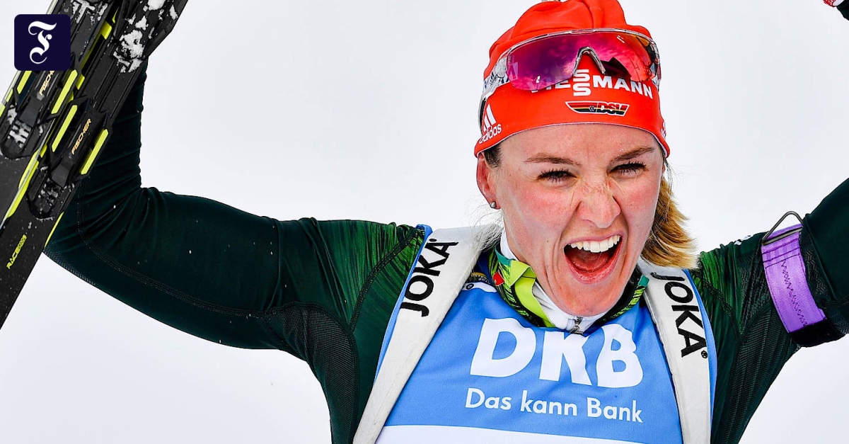Denise Herrmann füllt Biathlon-Lücke nach Laura Dahlmeier