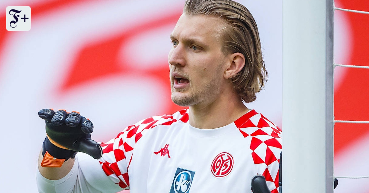 Robin Zentner ist der Hüne im Tor von Mainz 05 Robin Zentner ist der Hüne im Tor von Mainz 05