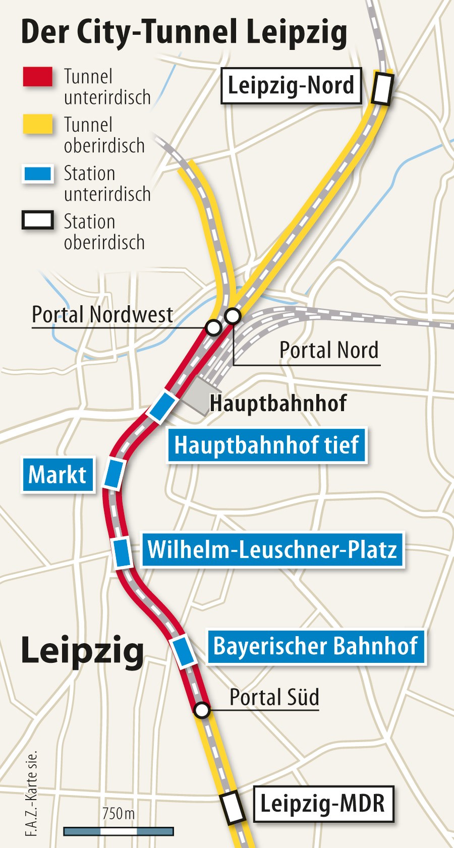 Bilderstrecke zu CityTunnel Leipzig baut und wird rechtzeitig fertig Bild 2 von 2 FAZ