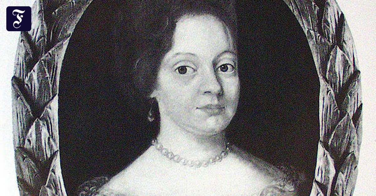 Frankfurter Anthologie Catharina Regina von Greiffenberg „Auf die