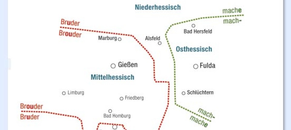 Dialekte: Das RMV-Hessisch breitet sich aus