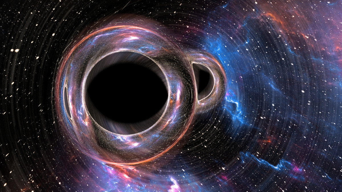 Gravitationswellen: Schwarze Löcher mit bewegter Vergangenheit