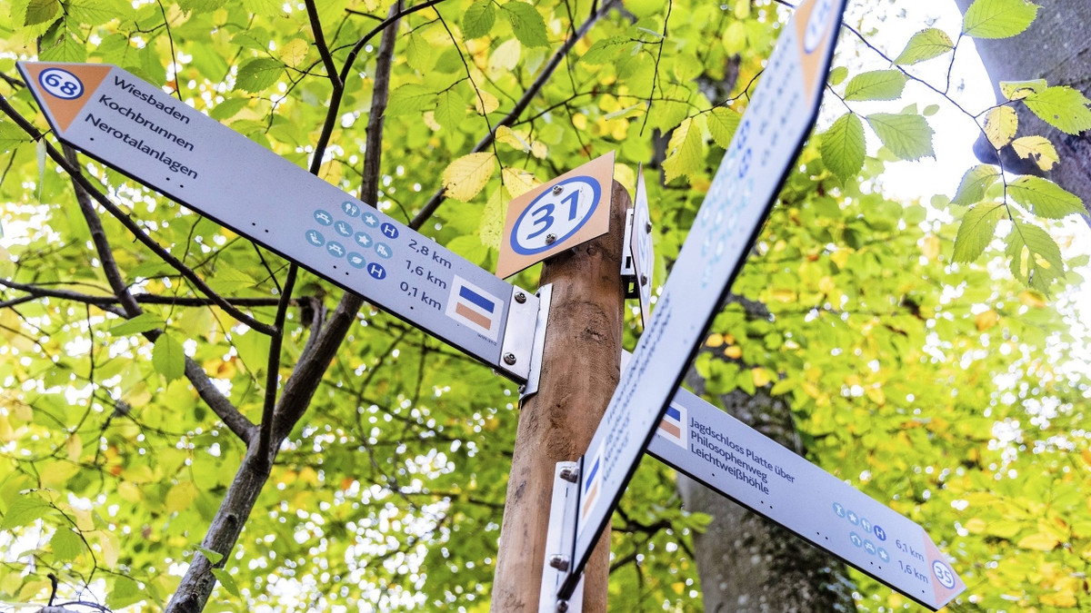 Naturpark Rhein-Taunus: Wandern nach Zahlen