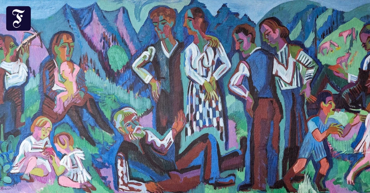 Ernst-Ludwig-Kirchner-in-Bern-Der-Alm-hi-aus-dem-Kanzleramt