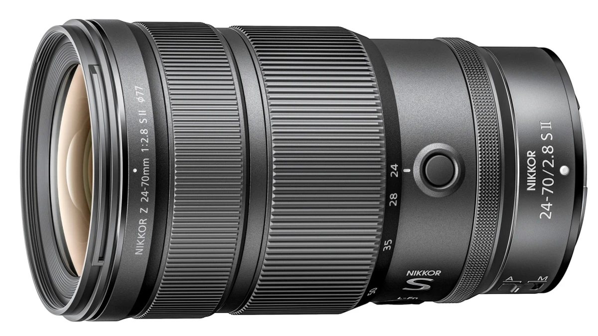 Nikons neues Standardzoom Nikkor Z 24-70mm f/2.8 S II wiegt nur 675 Gramm. - Nikon