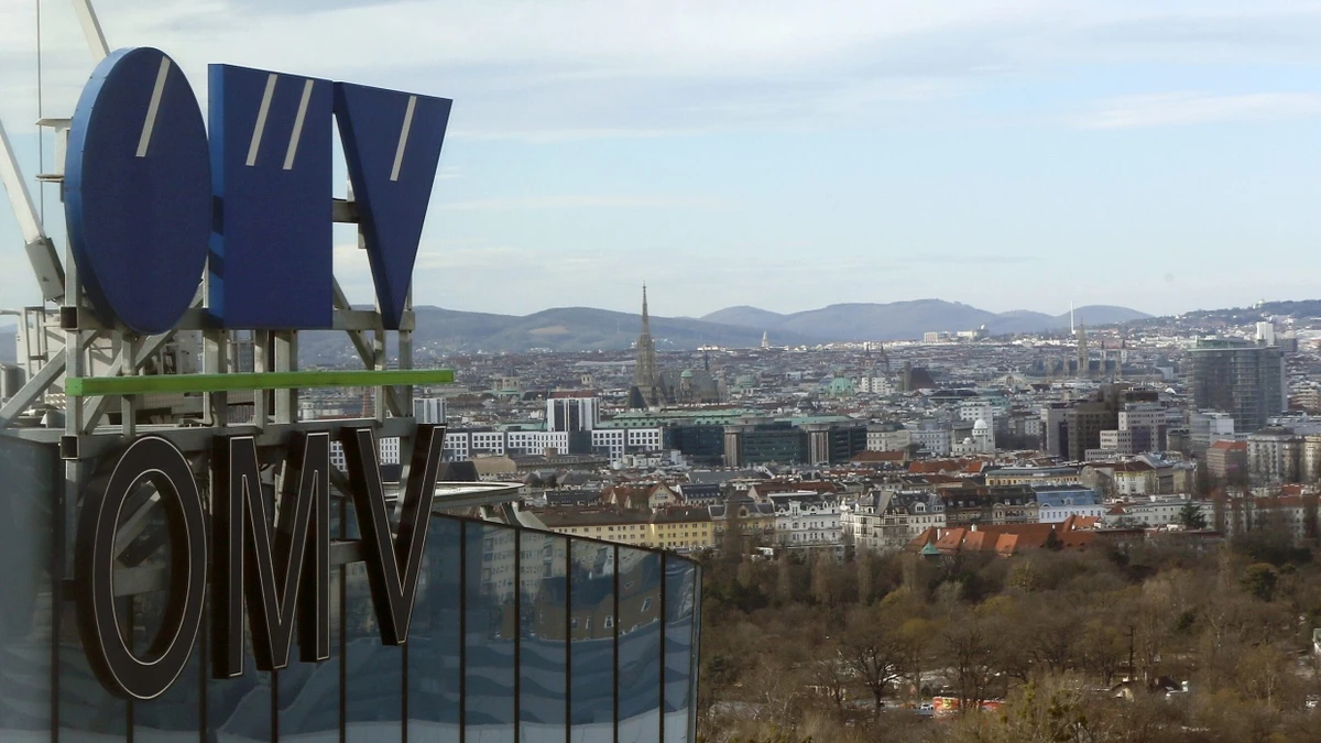 Spion enttarnt: Markenzeichen des österreichischen Ölkonzerns OMV - REUTERS