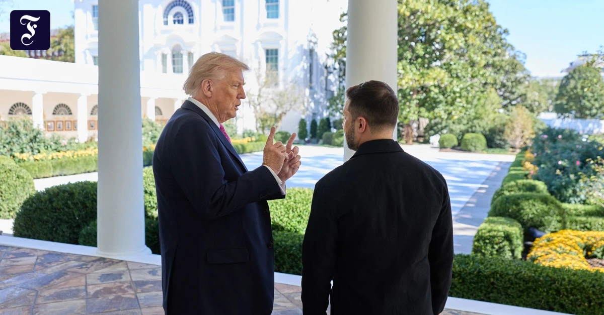 Krieg in der Ukraine: Trump sagt Nein zu Tomahawk-Raketen für die Ukraine