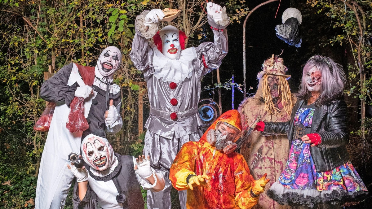 Grusel-Darsteller: Erschrecken ist ihr größter Spaß