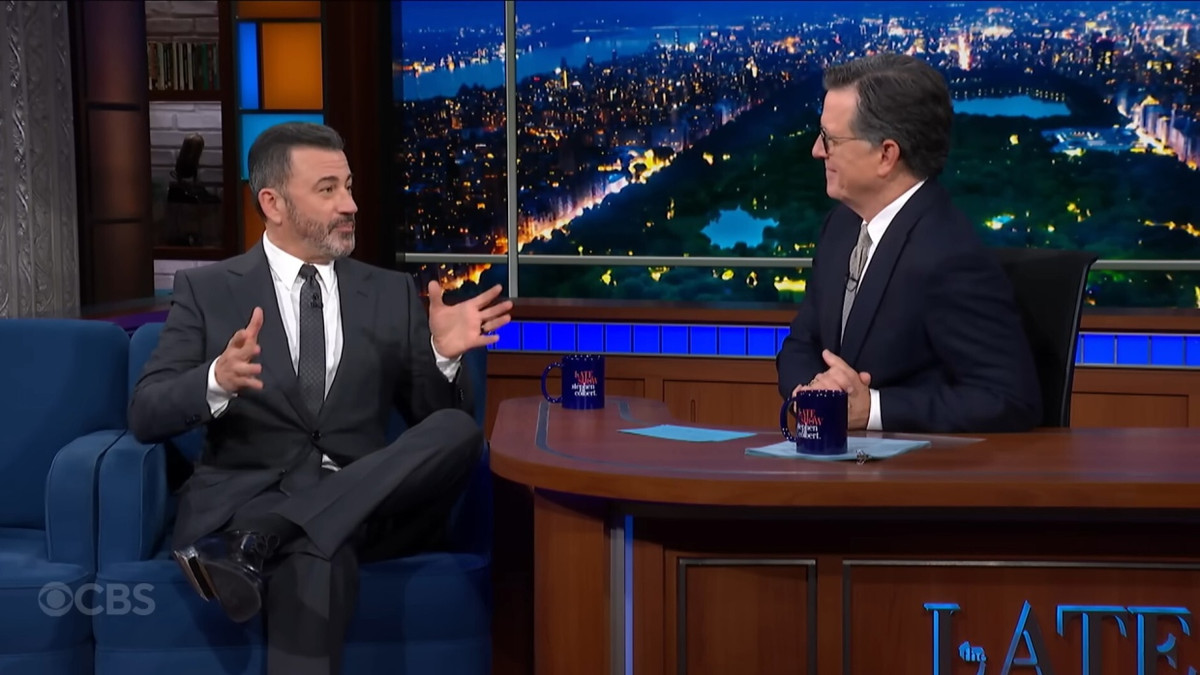Colbert und Kimmel: „Wow“