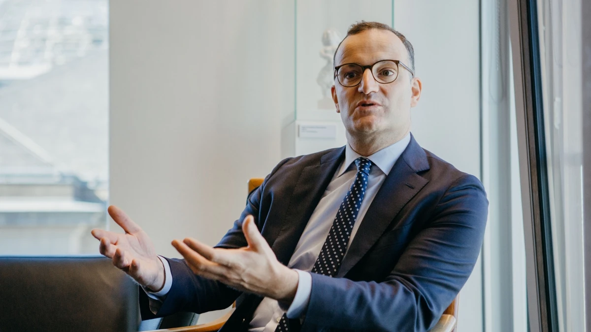 Jens Spahn, Fraktionsvorsitzender der CDU/CSU im deutschen Bundestag - Michael Hinz