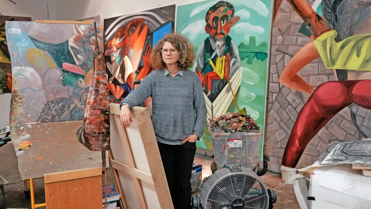Künstlerinterview Dana Schutz: Die Malerin, die in der Farbe lebt