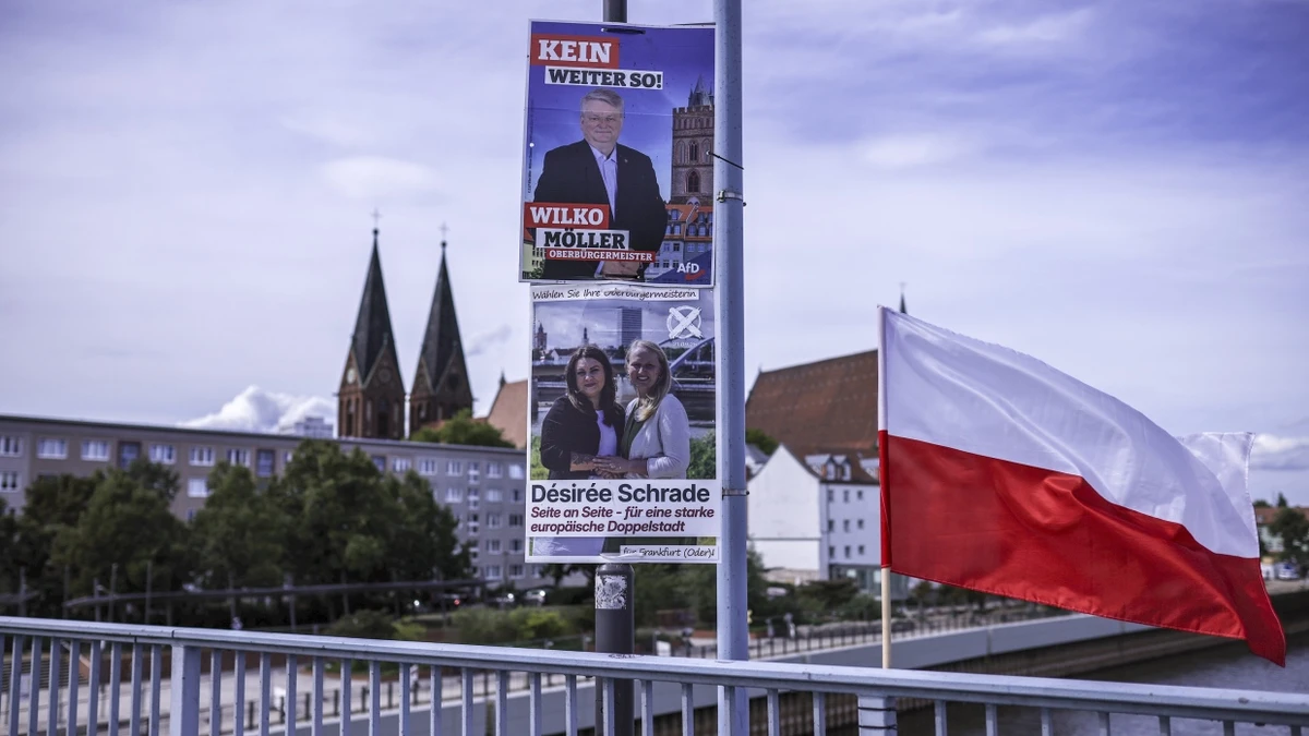 Frankfurt an der Oder: „Ich wähle nur noch AfD“, hören sie am SPD-Stand