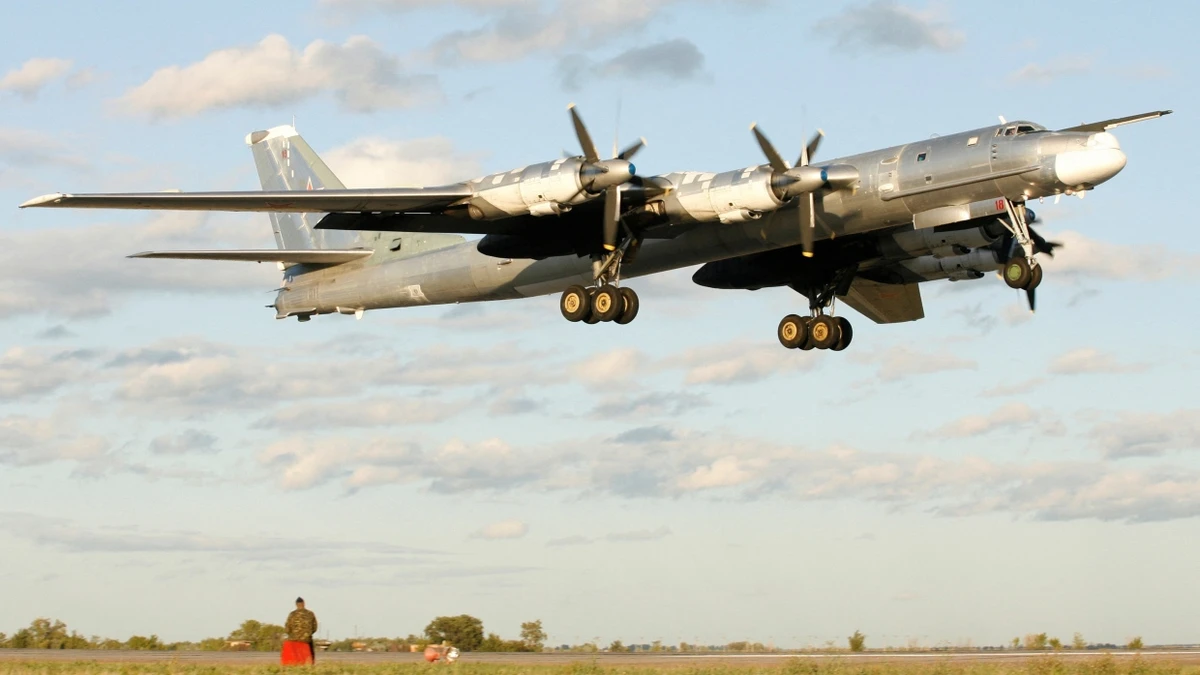 Strategischer Bomber: Tu-95 im Dienste der russischen Luftstreitkräfte im Jahr 2008 - Reuters