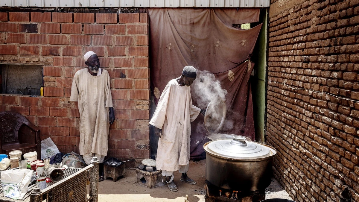 Hilfe für Sudan: Kochen gegen den Krieg