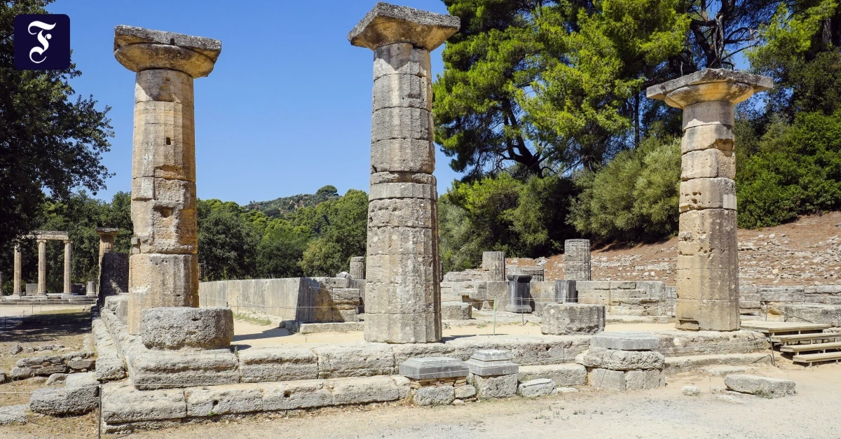 Besuch im antiken Olympia: Laufen, Springen und Ringen im Namen der Götter