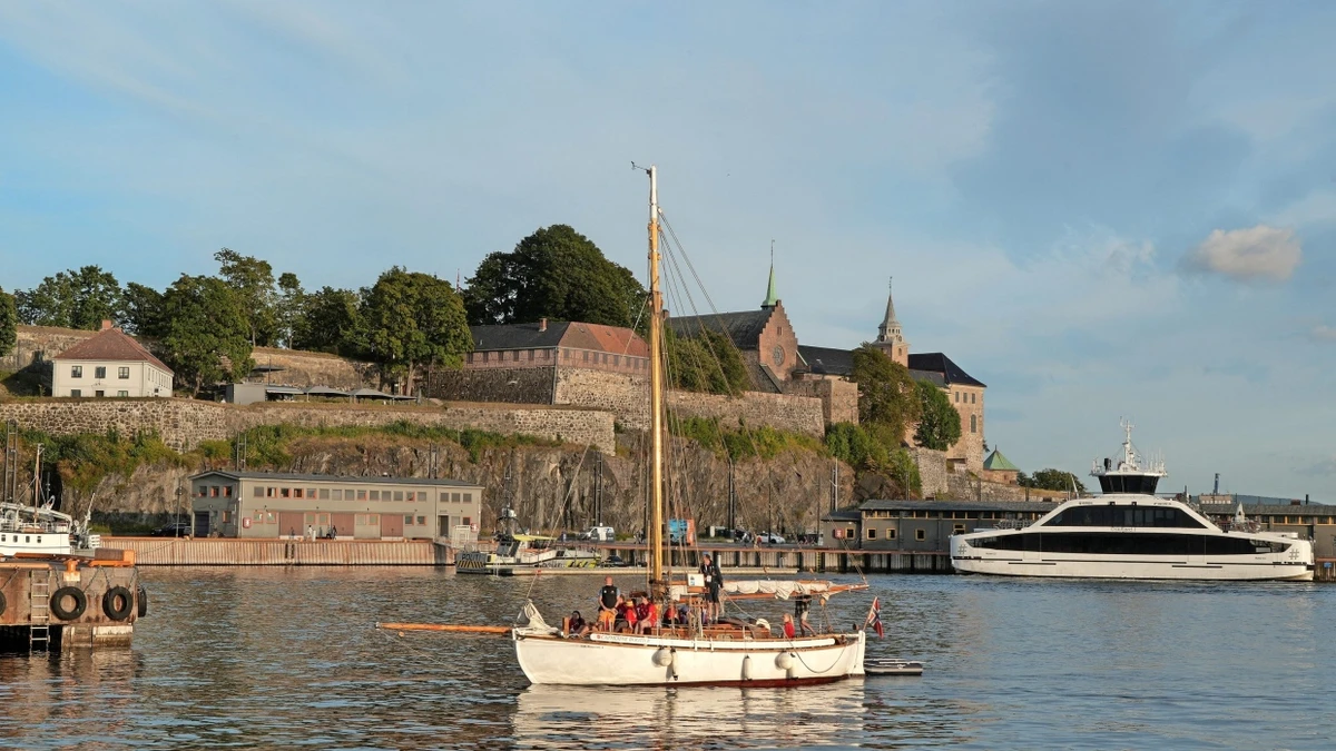 Norwegische Idylle vor der Festung in Oslo: Allein wegen der Vermögensteuer zieht hier kaum jemand weg. - Reuters