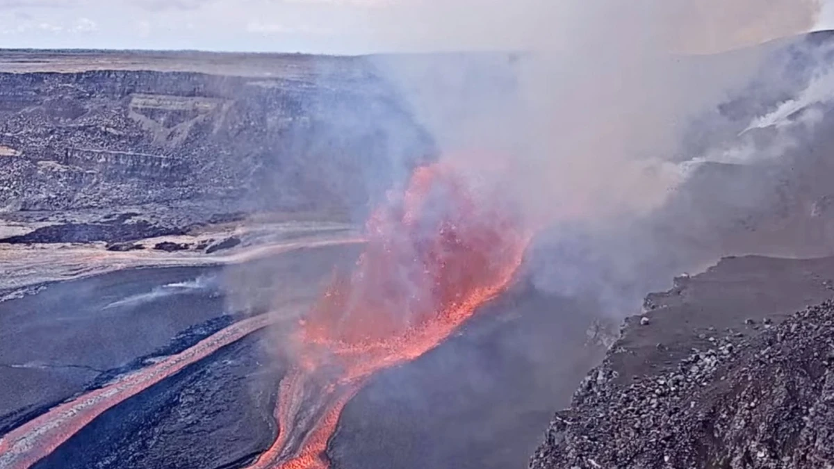Hawaii: Vulkan Kilauea erneut ausgebrochen