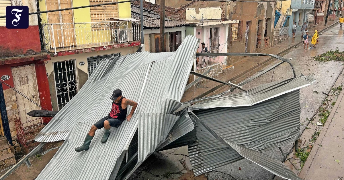 Jahrhundertsturm Melissa: Hurrikan mit bis zu 300 Stundenkilometern verwüstet die Karibik