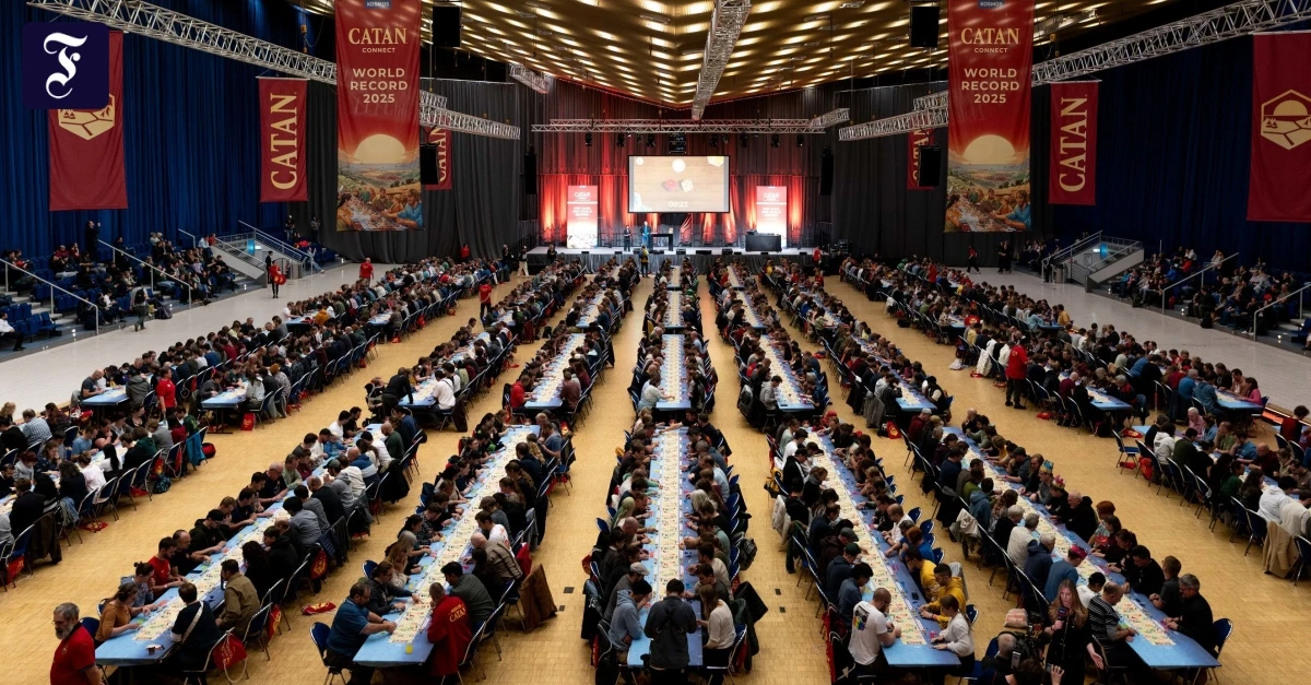 1170 Mitspieler: Catan-Weltrekord in Essen