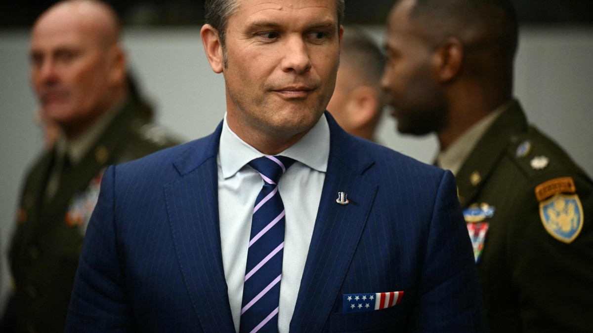 Pentagonchef Pete Hegseth - AFP