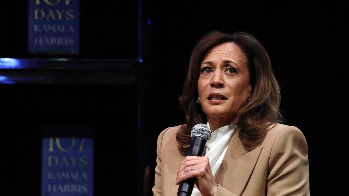 Die ehemalige US-Vizepräsidentin und Präsidentschaftskandidatin Kamala Harris. - AFP