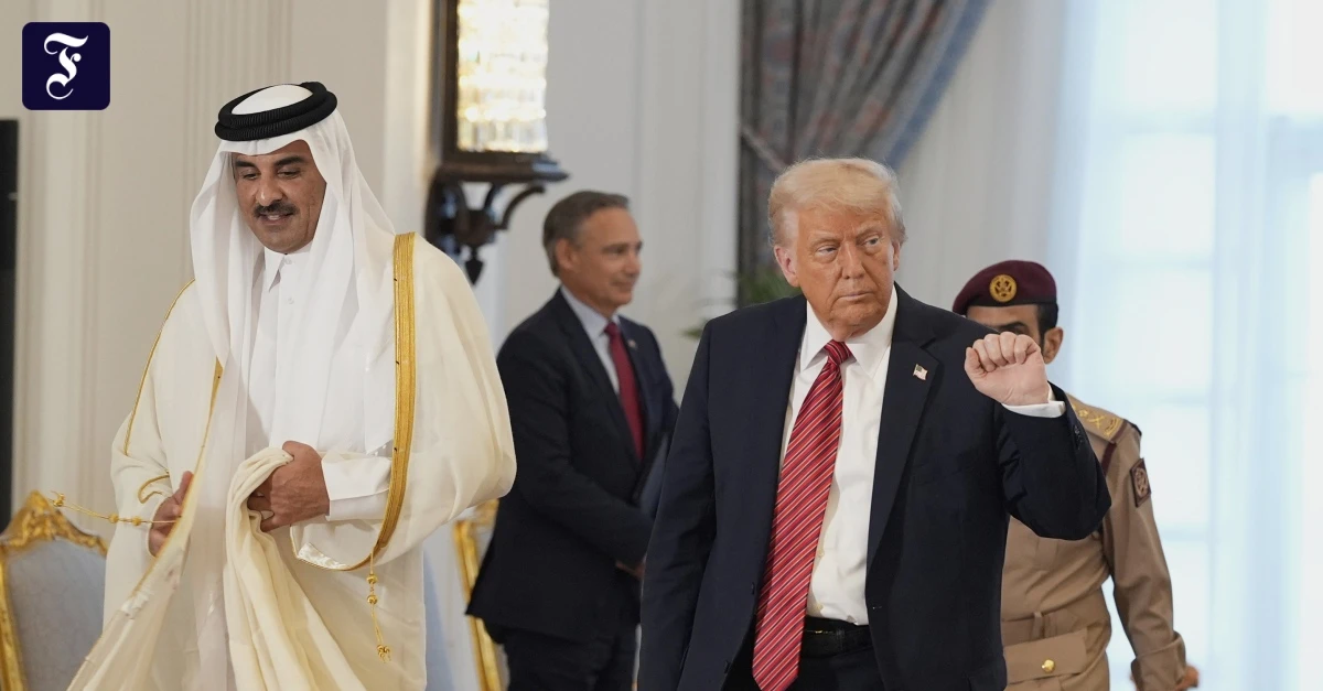 Krieg in Nahost: Trump will sich mit dem Emir von Qatar treffen