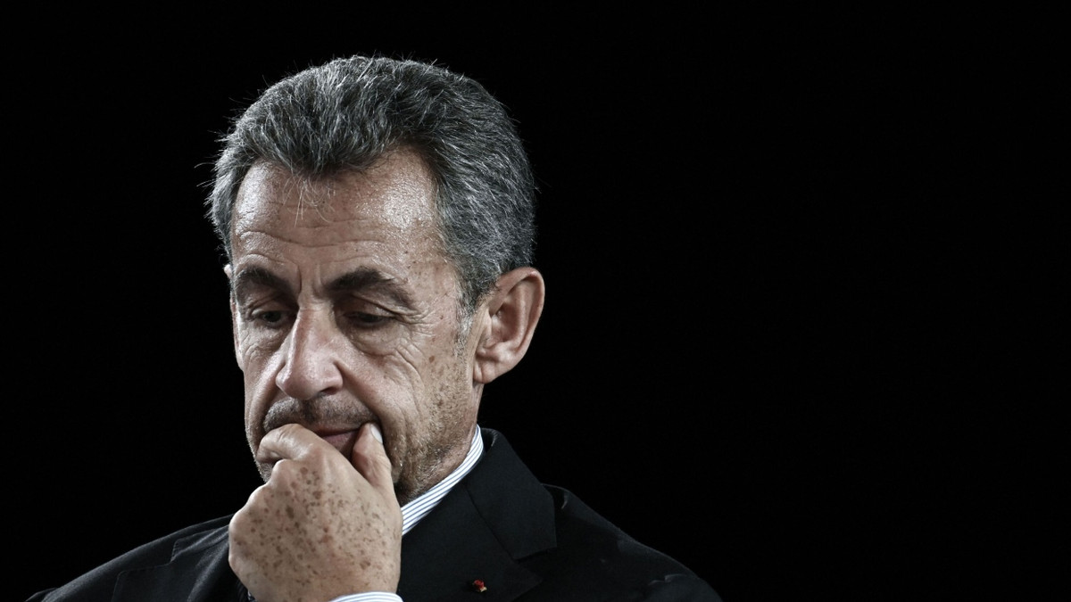Nicolas Sarkozy 2021 in Bordeaux - AFP