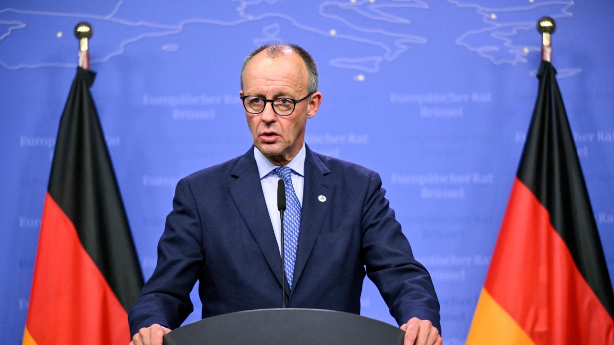 Kanzler Merz in Brüssel - AFP