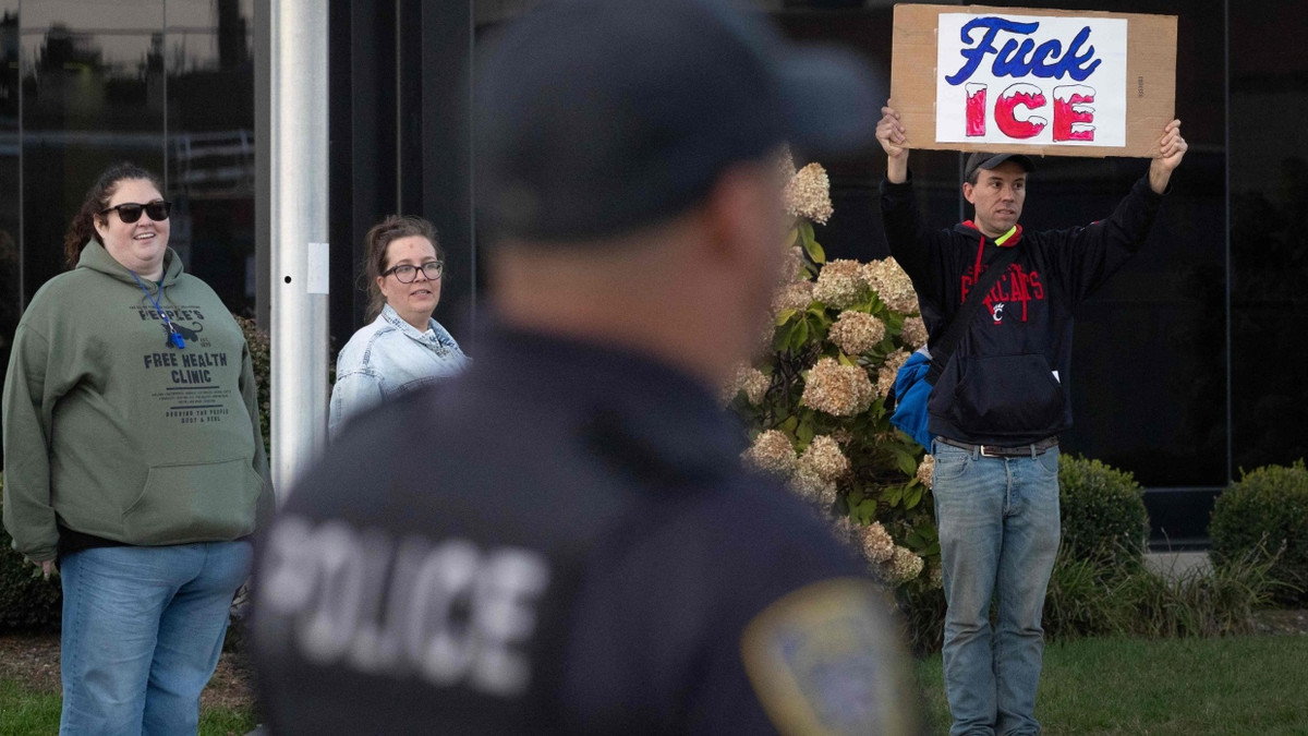 Demonstrationen gegen ICE-Festnahmen in Illinois. - AFP